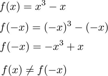 Achsensymmetrie / Punktsymmetrie Beispiel 2 Lösung