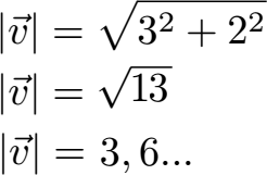 Betrag eines ebenen Vektors Beispiel 1 Lösung