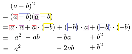2. Binomische Formeln Herleitung