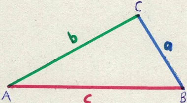 Dreieck konstruieren (zeichnen) SWS