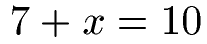 Gleichung auflösen Beispiel 1