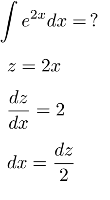 Integration durch Substitution E-Funktion Beispiel 1 Lösung Teil 1