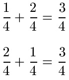 Kommutativgesetz Beispiel 4