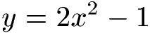 Parabel schmaler Beispiel 4 Gleichung