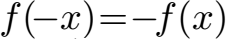 Punktsymmetrie zum Ursprung Formel