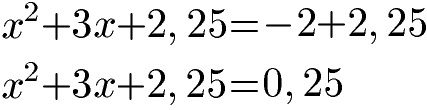Quadratische Ergänzung Beispiel 1 Gleichung
