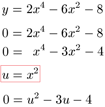 Substitution Beispiel 2 Lösung Teil 1