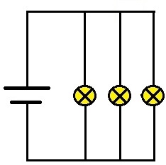Elektrischer Stromkreis Parallelschaltung