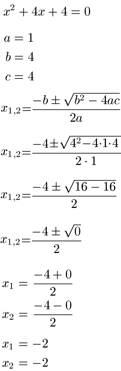 ABC-Formel: Beispiele und Erklärung