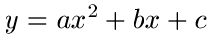 ABC-Formel für quadratische Funktionen allgemein