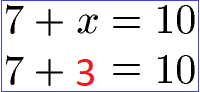 Äquivalenzumformung Beispiel 1 Lösung 4