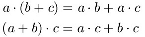 Distributivgesetz Gleichung