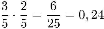 Baumdiagramm Beispiel 1c Rechnung