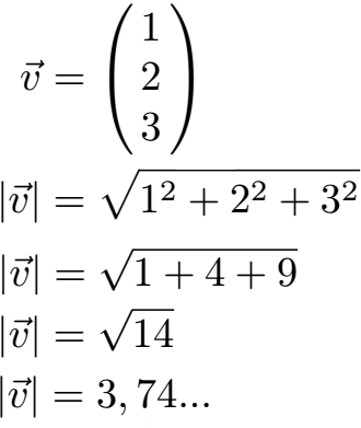 Länge eines Vektors im Raum Beispiel 2 Lösung