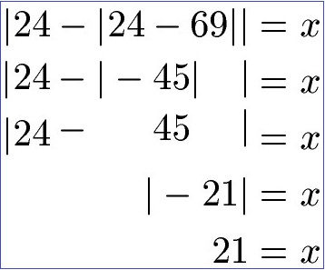 Betragsgleichung Beispiel 2