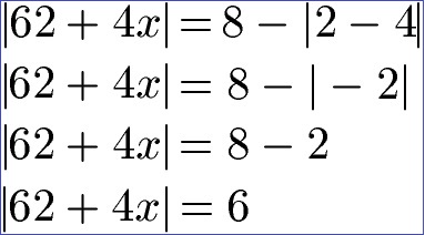 Betragsgleichung Beispiel 3 Lösung 1