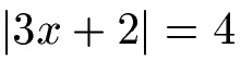 Gleichung mit Betrag Beispiel 4