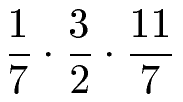 Brüche multiplizieren Aufgabe 4