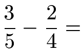 Brüche Subtrahieren Beispiel 4 Aufgabe
