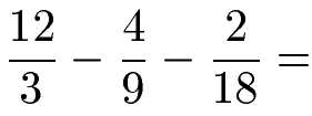 Brüche Subtrahieren Beispiel 5