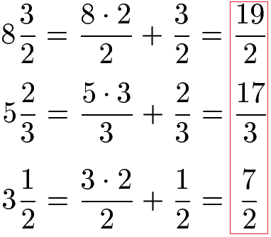 Brüche Subtrahieren Beispiel 6 Lösung Teil 1