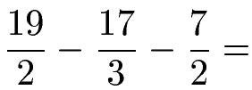 Brüche Subtrahieren Beispiel 6 Lösung Teil 2