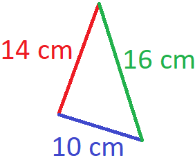 Dreieck Umfang Beispiel 1