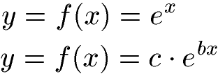 Exponentialfunktion E-Funktion