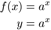 Exponentialfunktion Gleichung / Funktion einfach