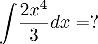 Faktorregel Integration Beispiel 2 Aufgabe