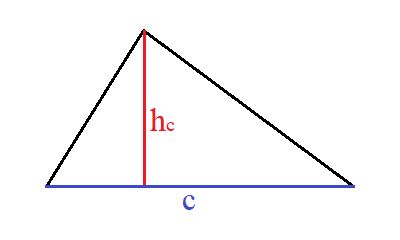 Fläche Dreieck ohne rechten Winkel