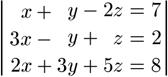 Gauß Verfahren / Algorithmus Beispiel 1b