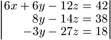 Gauß-Verfahren / Gauß-Algorithmus Beispiel 2d