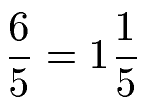 Gemischte Brüche Beispiel 2 Subtraktion Grafik 4