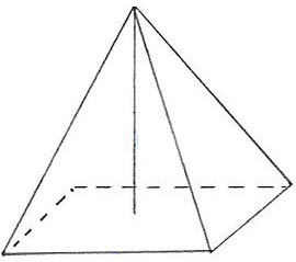 Geometrische Körper Pyramide