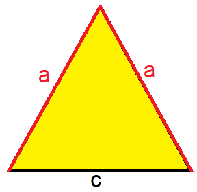 Gleichschenkliges Dreieck