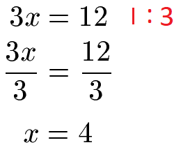 Gleichung umstellen Beispiel 3 Lösung