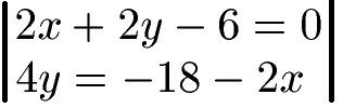 Gleichungen / Gleichungssystem grafisch lösen Beispiel 1 Aufgabe