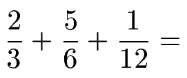 Hauptnenner Beispiel 3 Aufgabe