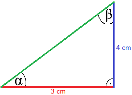 Hypotenuse berechnen Beispiel 1 Aufgabe