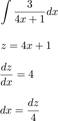 Substitutionsregel Bruch Beispiel 2 Lösung Teil 1