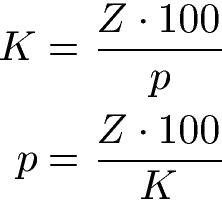 Zinsrechnung Formeln Und Beispiele
