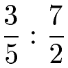 Kehrwert Beispiel 3 Bruch Division Aufgabe