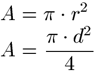 Kreis Fläche Formeln