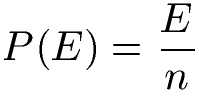 Laplace-Regel / Experiment Formel