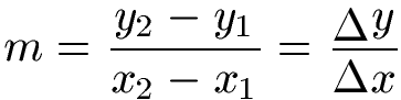 Steigung lineare Gleichung / Funktion Allgemein