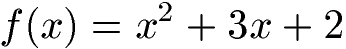 Linearfaktordarstellung Beispiel 1 quadratische Funktion Aufgabe