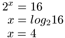 Logarithmus Beispiel 2 Lösung