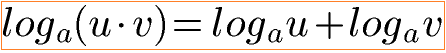 Logarithmus Formel Multiplikation / Produkt