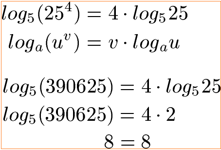 Logarithmus Formel Potenz Beispiel